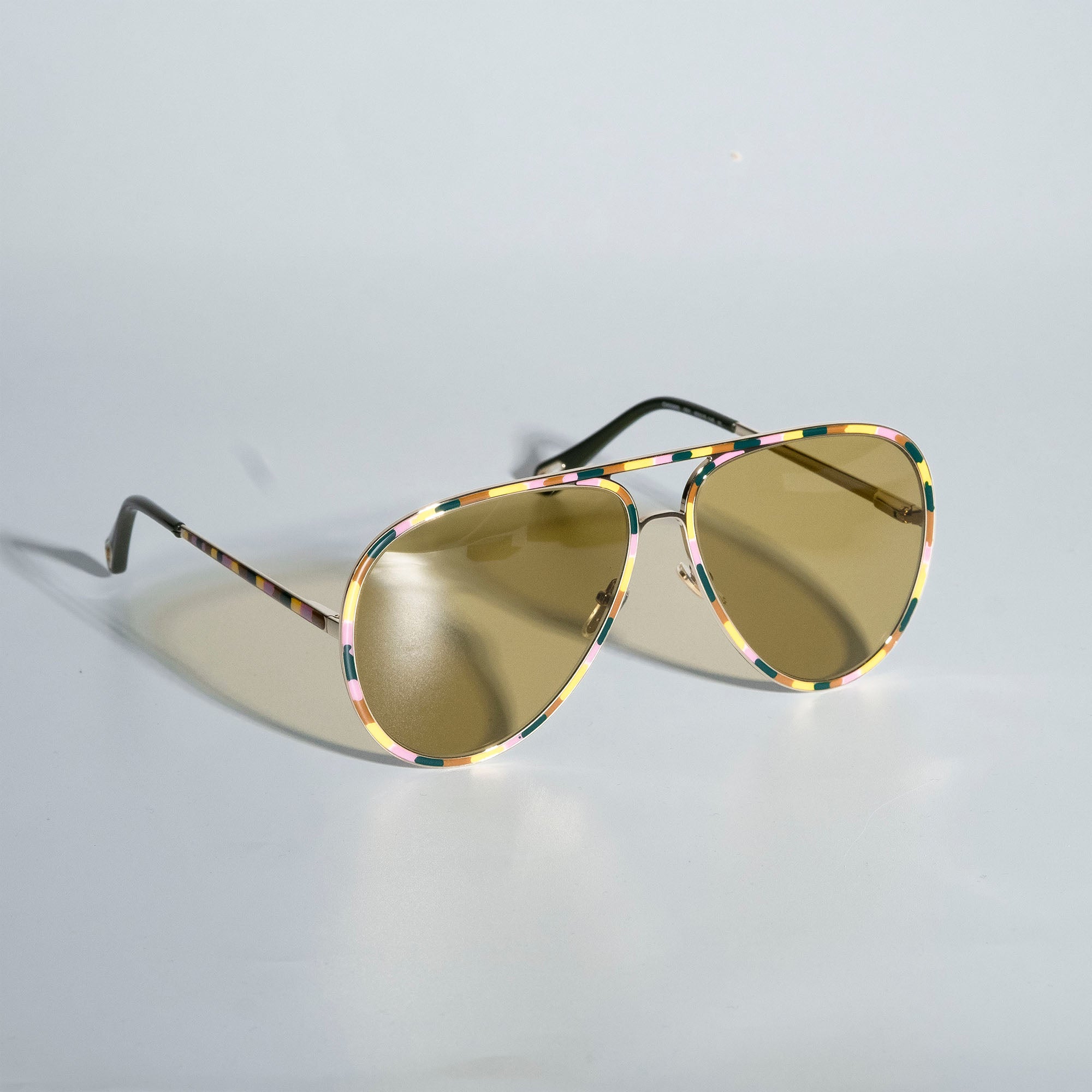 Chloé - Large Aviator Sunglasses