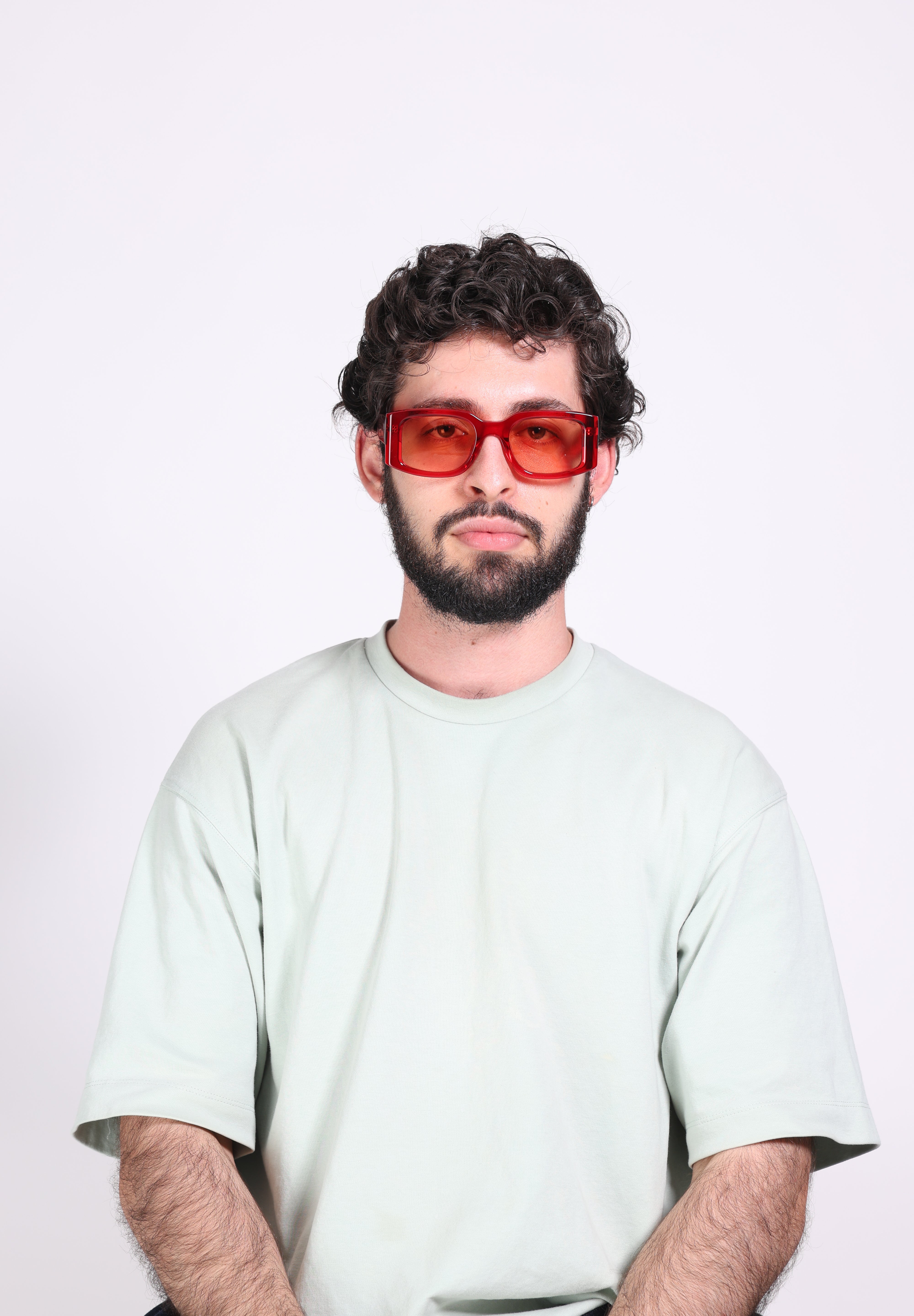 Waiting For The Sun Boby Crystal Vibrant Red