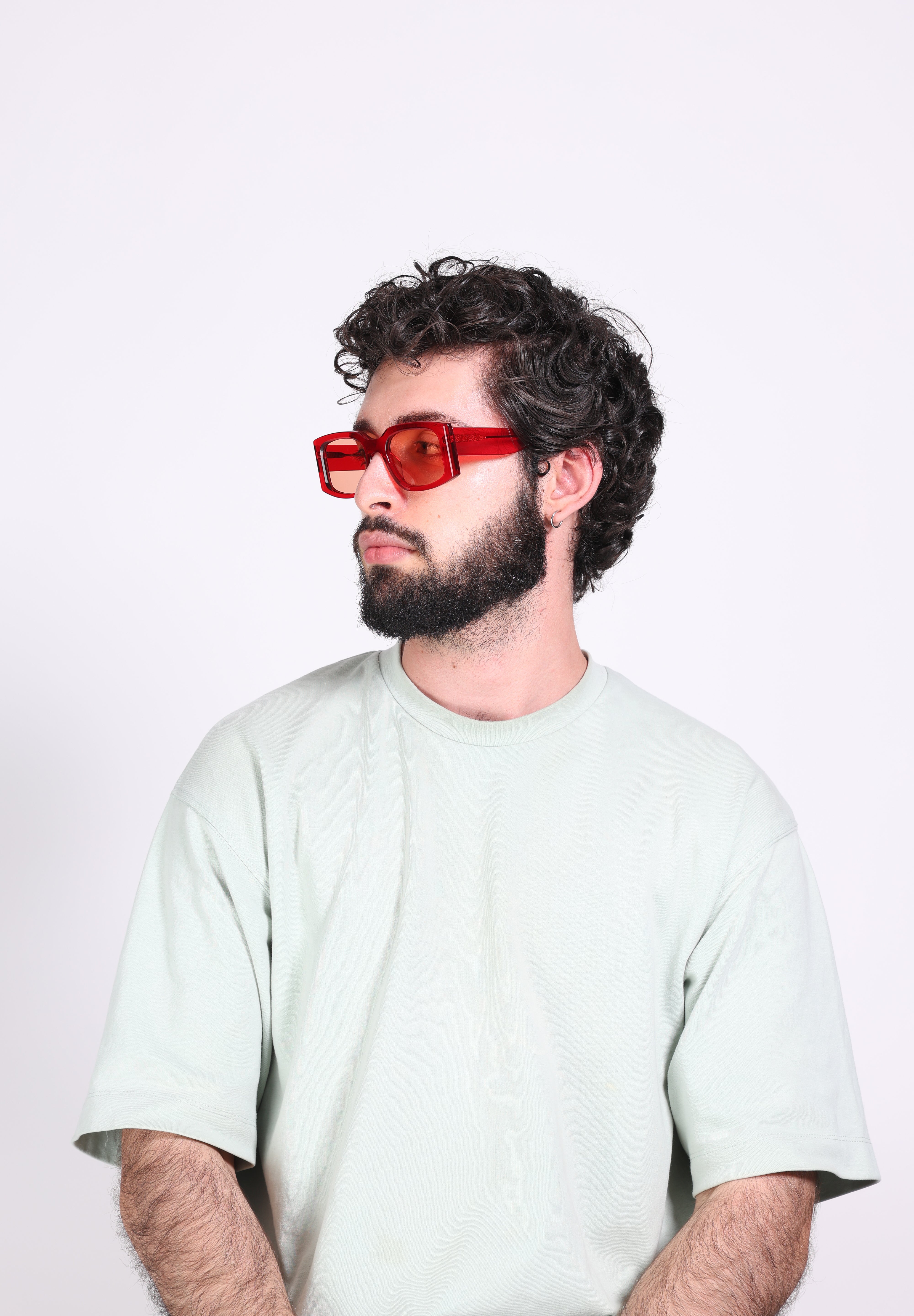 Waiting For The Sun Boby Crystal Vibrant Red